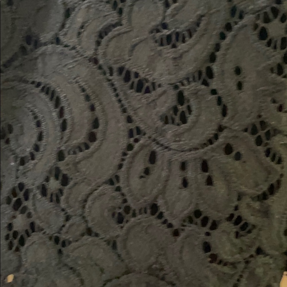 Banana republic black lace top - Picture 2 of 2